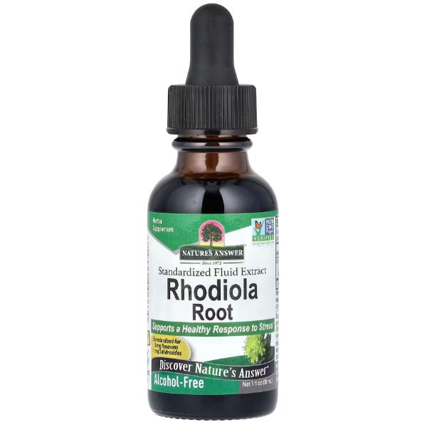 Натуральная добавка Nature's Answer Rhodiola Root 30 мл/30 порций (23712960)