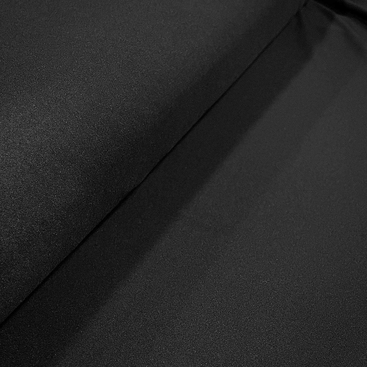 Ткань подкладочная стрейч дедерон Черный (24479063) - фото 1 Ткань подкладочная стрейч дедерон Черный (24479063) - фото 1