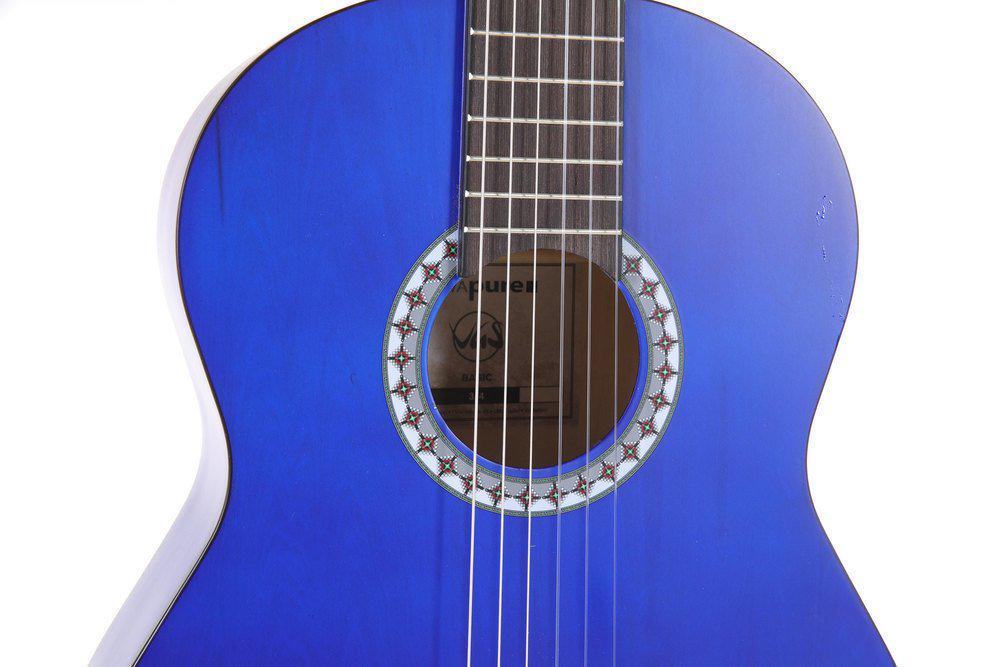 Классическая гитара GEWA Basic 3/4" Transparent Blue (G-PS510145) - фото 5 Классическая гитара GEWA Basic 3/4" Transparent Blue (G-PS510145) - фото 5