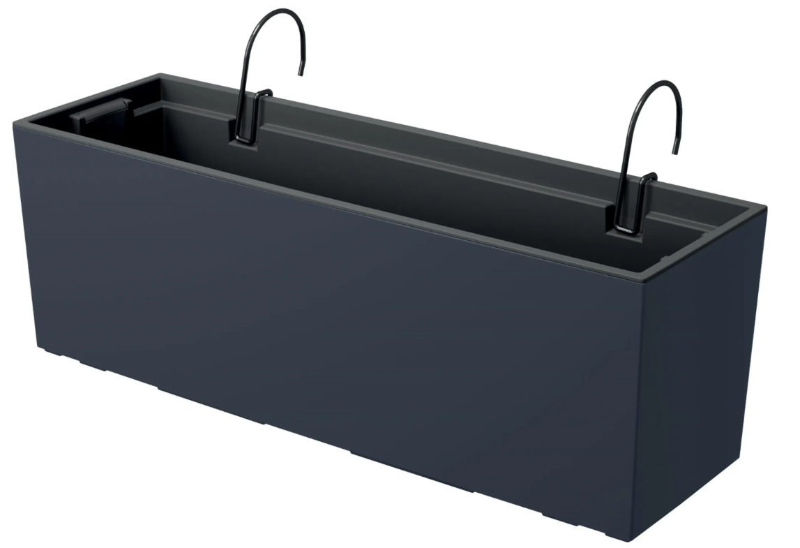Цветочный горшок Prosperplast Urbi Case Антрацит (DUC600W-S433)