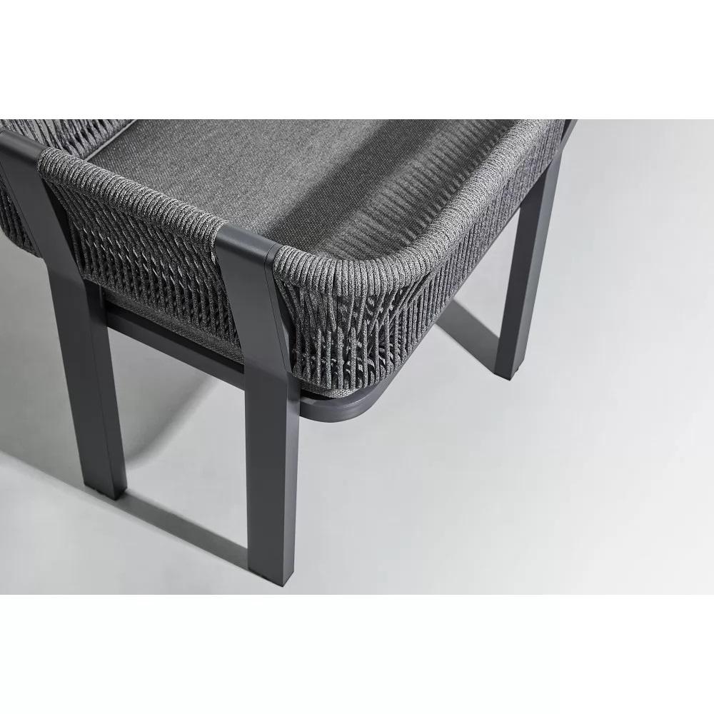 Комплекты садовой мебели обеденной Higold Borromeo 205471 Black (28957318) - фото 4 Комплекты садовой мебели обеденной Higold Borromeo 205471 Black (28957318) - фото 4