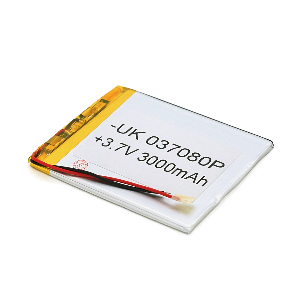 Аккумулятор литий-полимерный Voltronic 3x70x80 мм Li-ion 3,7V 3000 мАч и электроники для устройства (5518)