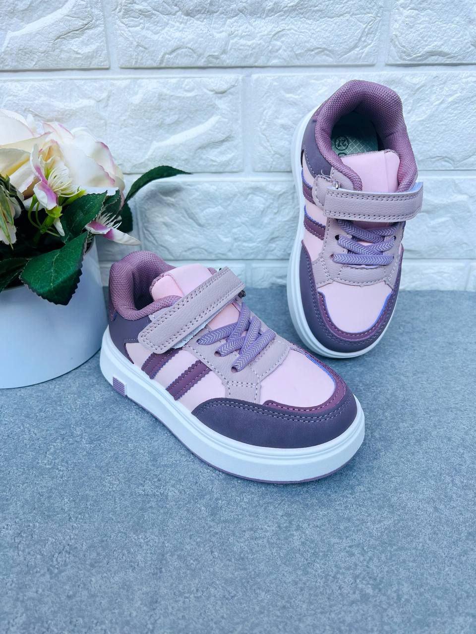 Кросівки для дівчинки Clibee 2036 р. 27 16,8 см Рожевий (2036-1)