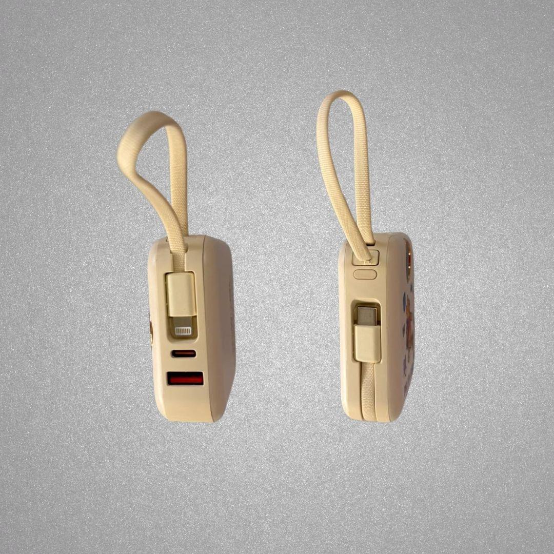 Павербанк зі швидкою зарядкою Prepared з двома вбудованими кабелями Type-C/Lightning 10000 mAh 120W (Powerbank_13_Prepared) - фото 3 Павербанк зі швидкою зарядкою Prepared з двома вбудованими кабелями Type-C/Lightning 10000 mAh 120W (Powerbank_13_Prepared) - фото 3