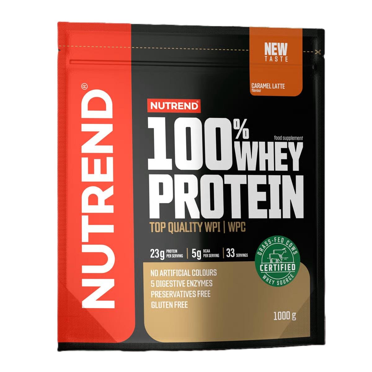 Протеин Nutrend Whey Protein Caramel latte 1000 г