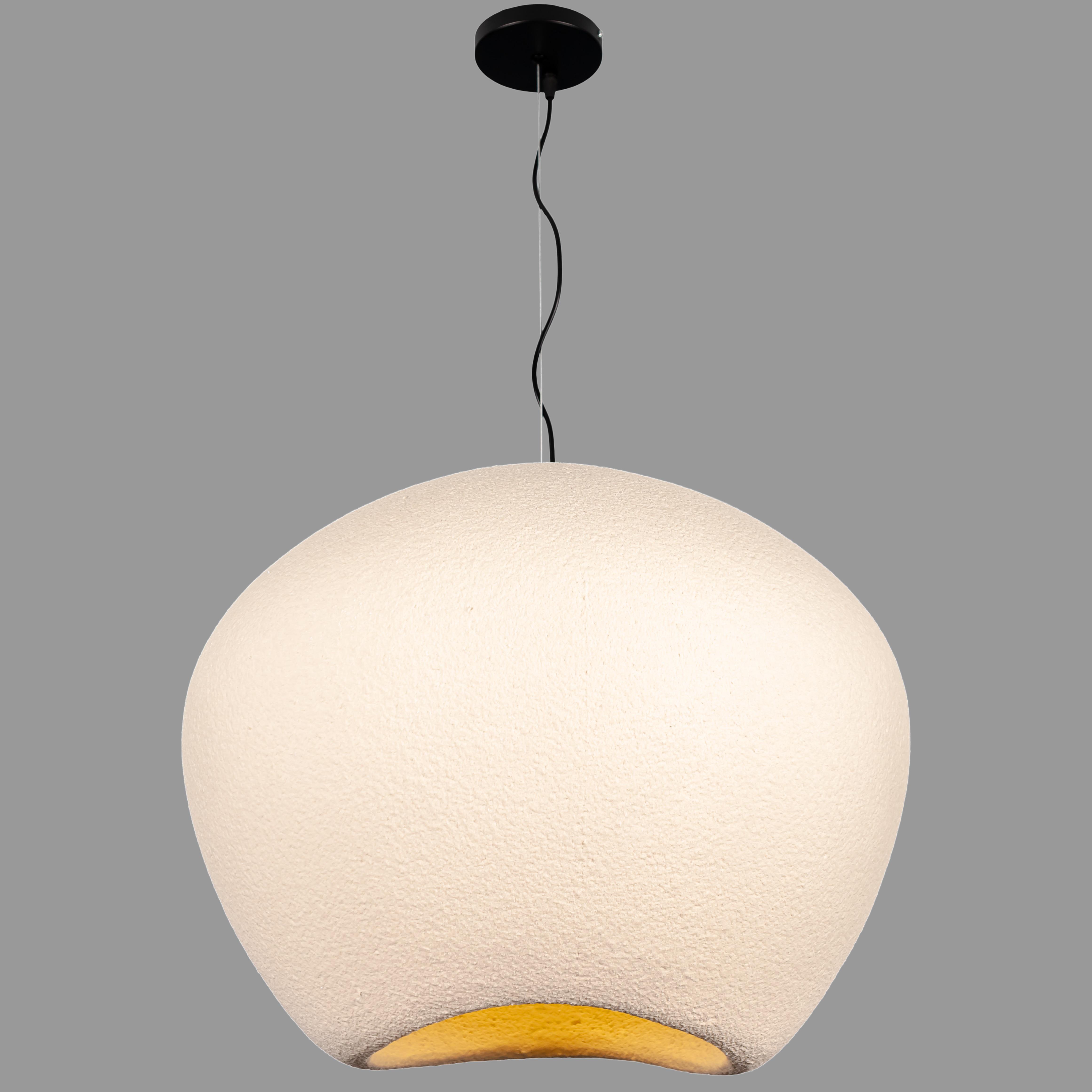 Люстра гипсовая Шар Wabi-Sabi 60 см (909-XL3592 (600) BEIGE)