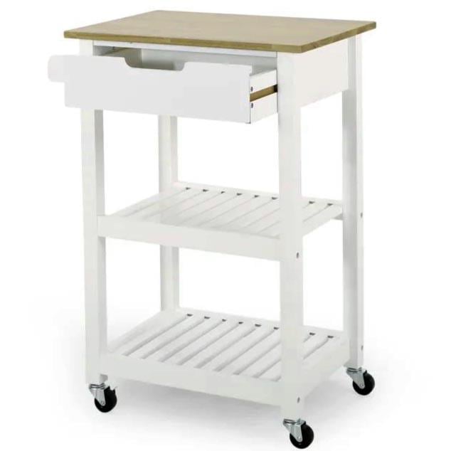 Стол-тележка из дерева Лалатон Зефир/Мускат (СТЛ-00462007) Стол-тележка из дерева Лалатон Зефир/Мускат (СТЛ-00462007)