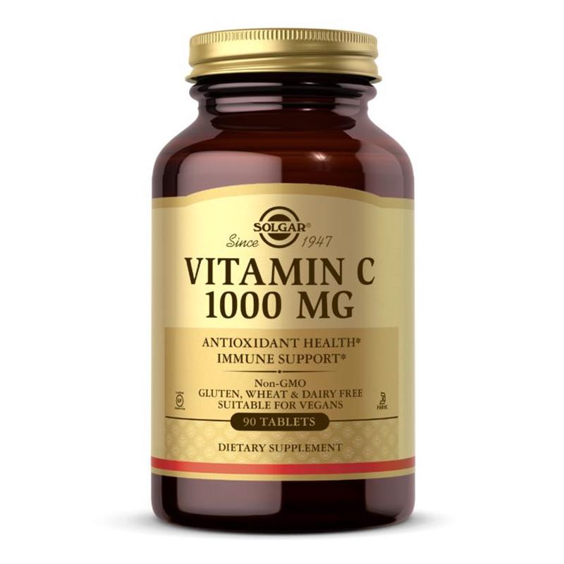 Витамин С Solgar Vitamin C 1000мг 90 табл. (11203-01)