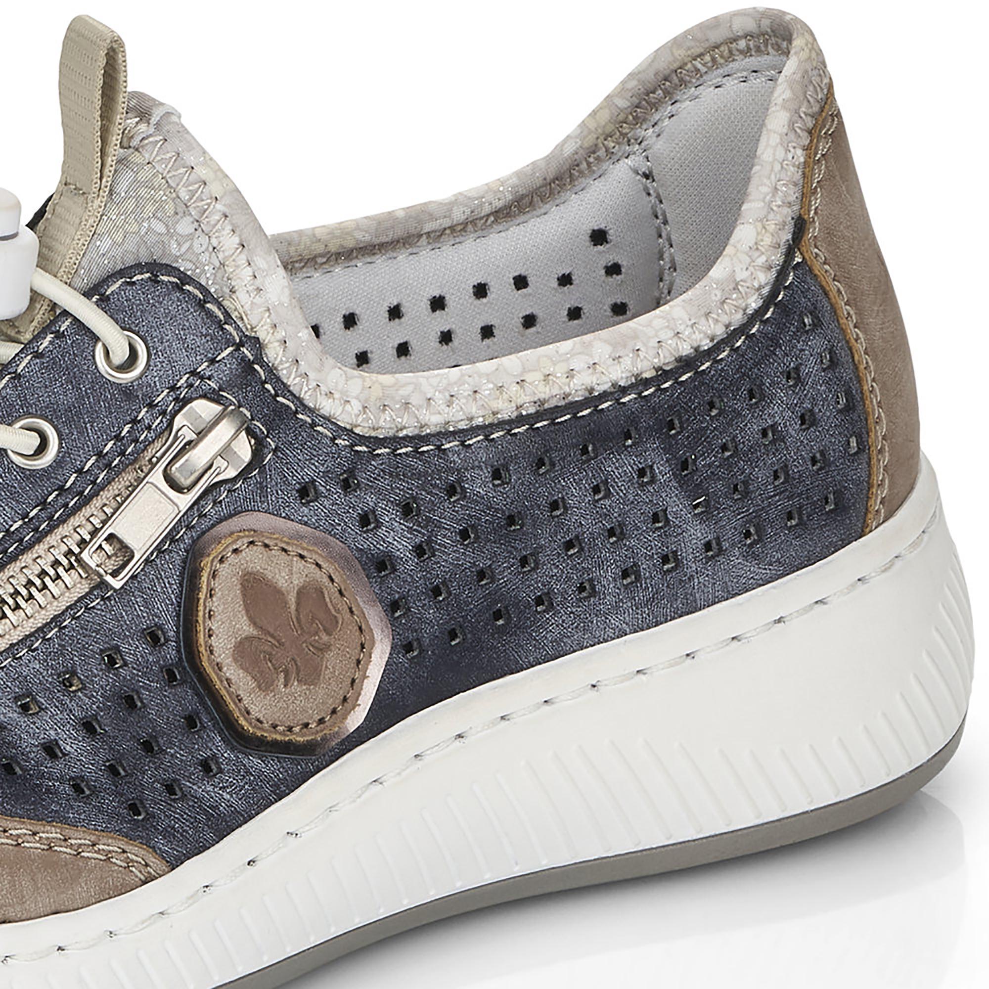 Кроссовки весенние женские Rieker р. 38 Синий/коричневый (089334-38) - фото 11 Кроссовки весенние женские Rieker р. 38 Синий/коричневый (089334-38) - фото 11