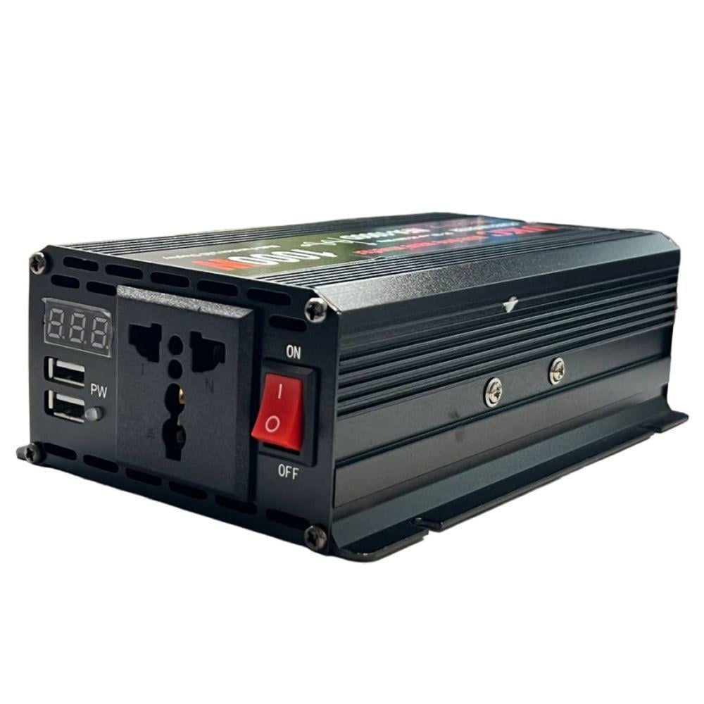 Инвертор с чистым синусом для автомобиля 1000W 12V/220V (4139)