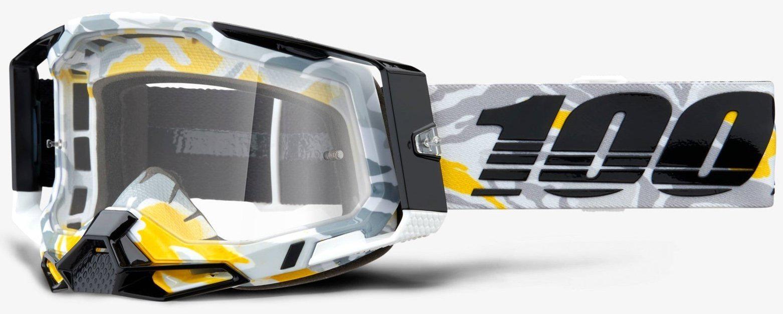 Мотоокуляри 100% RACECRAFT 2 Goggle Korb/Clear Lens (39427)