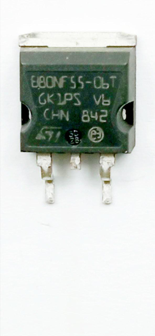 Транзистор STB80NF55-06T Automotive-grade n-channel 55V 80A 6,5mOm D2-pak (21950)