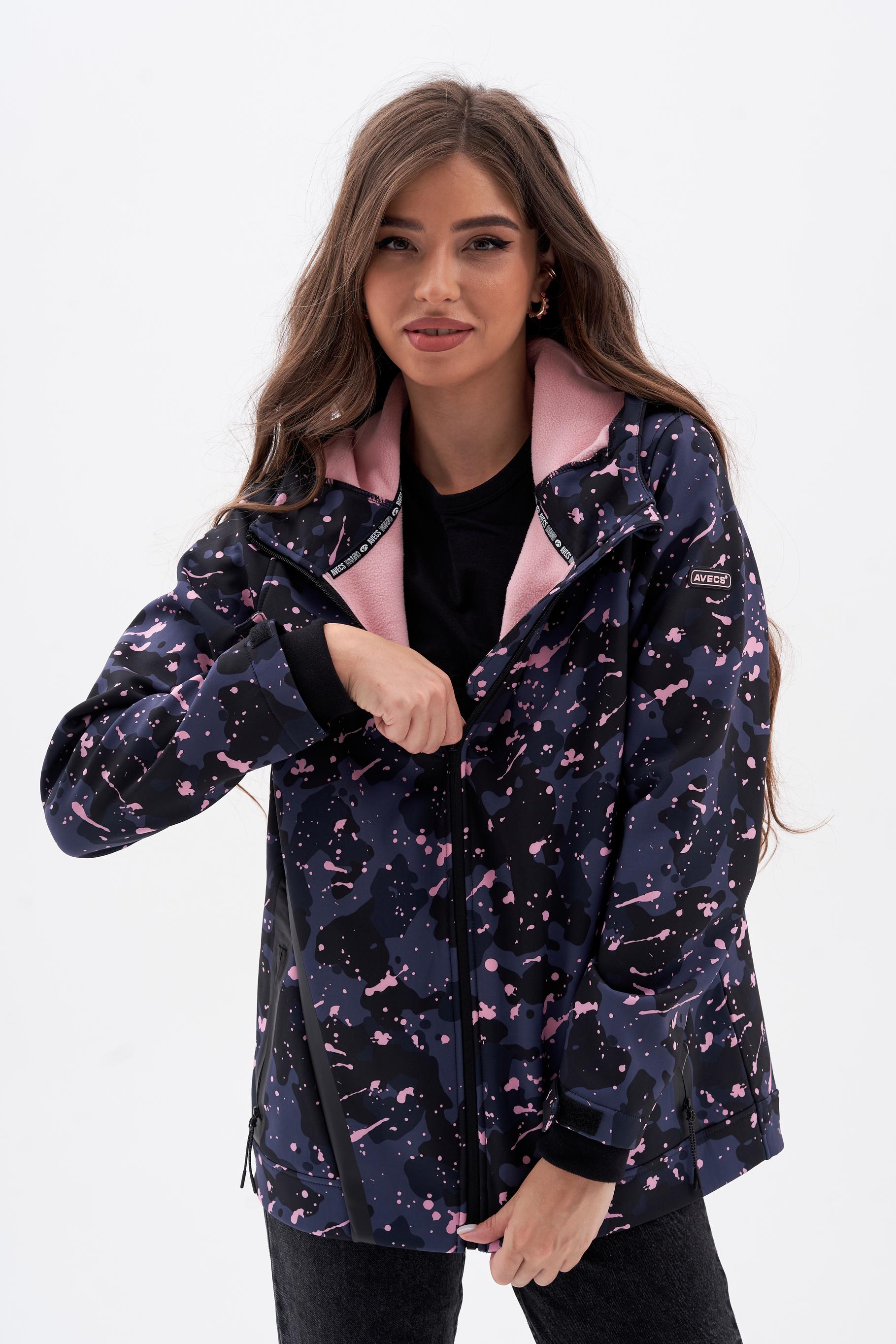 Ветровка женская Avecs 50248/1 2XL Чорний - фото 7