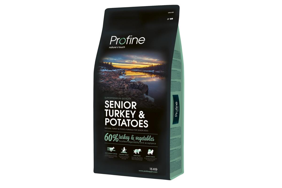 Корм для собак сухой Profine Senior Turkey для пожилых собак 15 кг