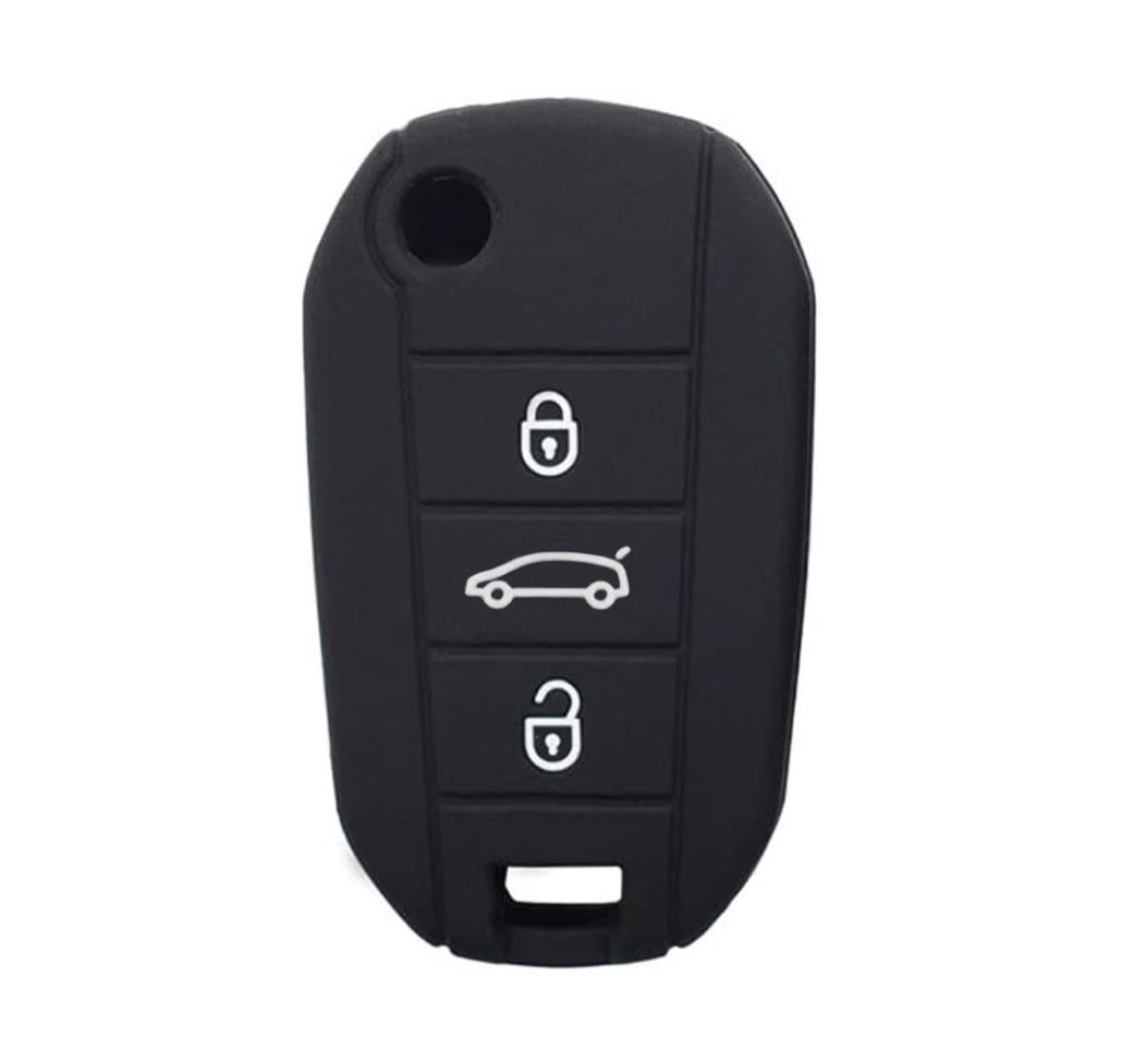 Чехол для автоключа силиконовый Peugeot KC03