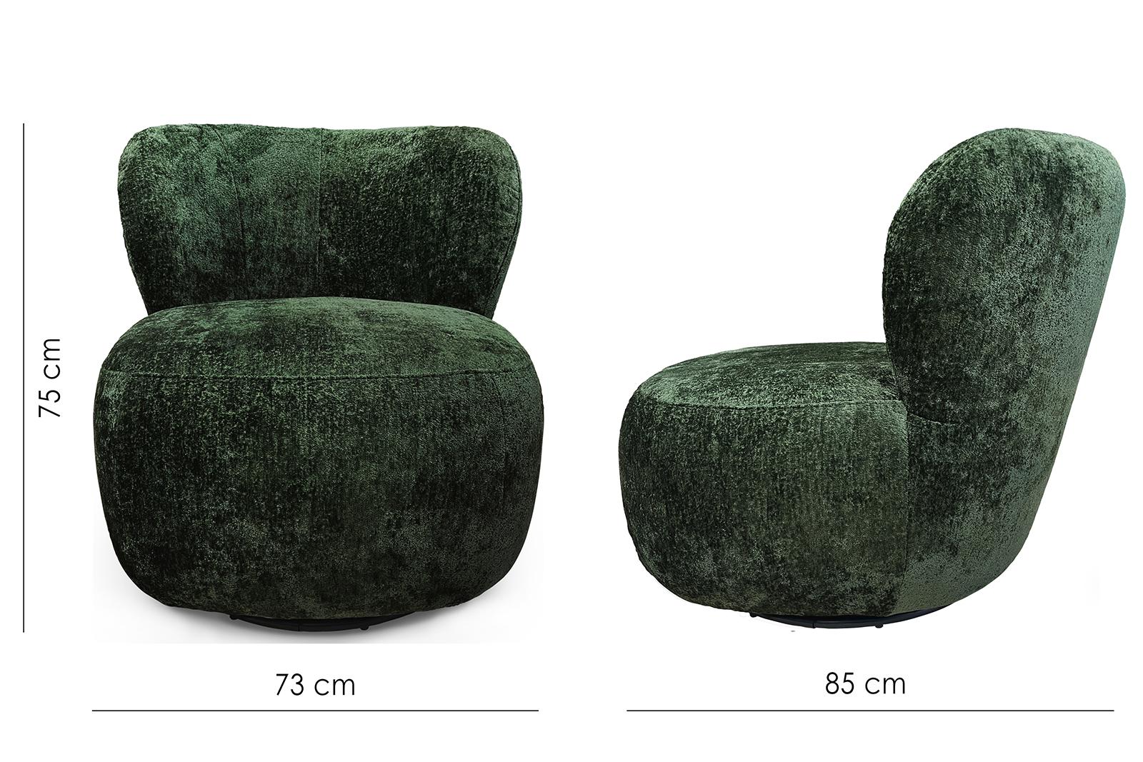 Крісло Flexy поворотне 360° Teal fabric (13669) - фото 6 Крісло Flexy поворотне 360° Teal fabric (13669) - фото 6