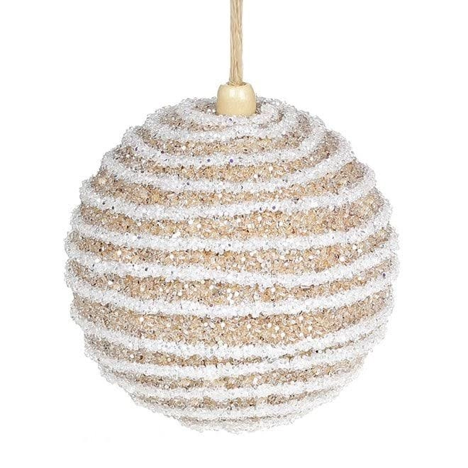 Шар новогодний из пенопласта 182-204 10 см (12320)