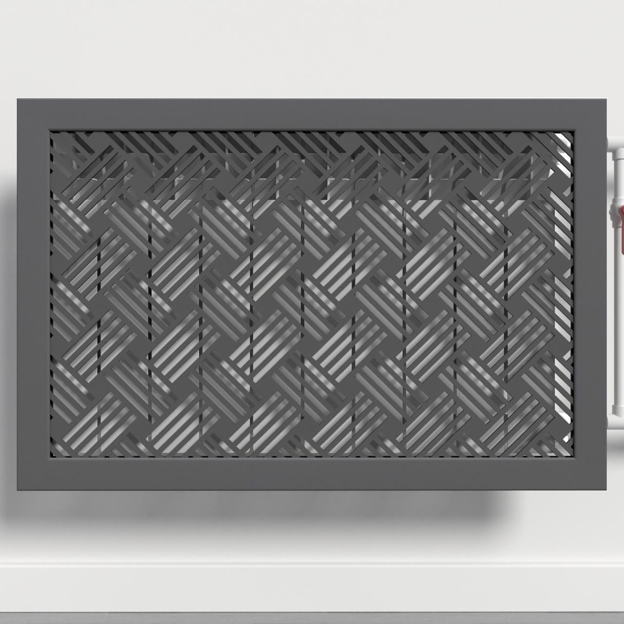 Решітка-екран на батарею SMARTWOOD 900 мм Графіт (R20313106)