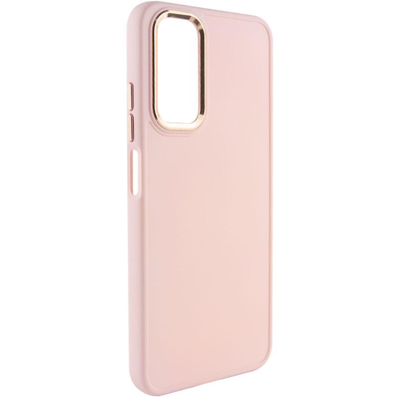 Протиударний TPU чохол Bonbon Metal Style для Samsung Galaxy A05s Рожевий / Light pink