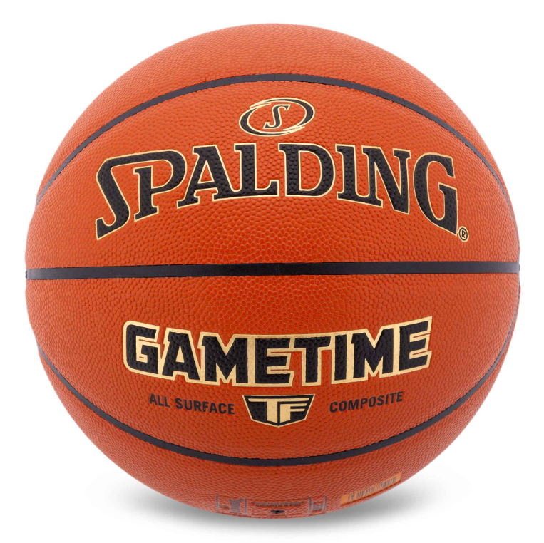 Баскетбольный мяч S-G TF-GAMETIME 77359Y PU №7 Коричневый (29654949)