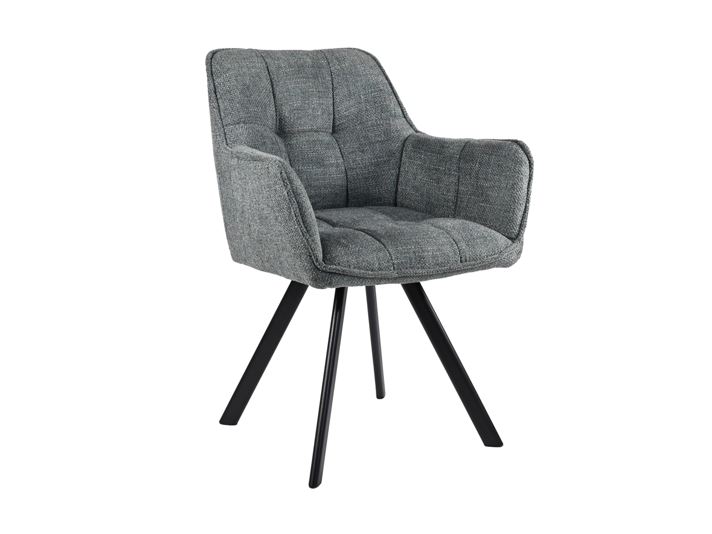 Стілець обідній Vetro Графітово-чорний (M-235)