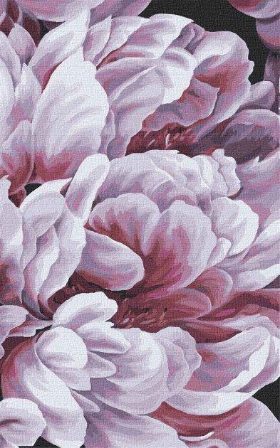 Картина по номерам Идейка Цветы Магия пионов 1 25х40 см в термопакете (KHO3135)