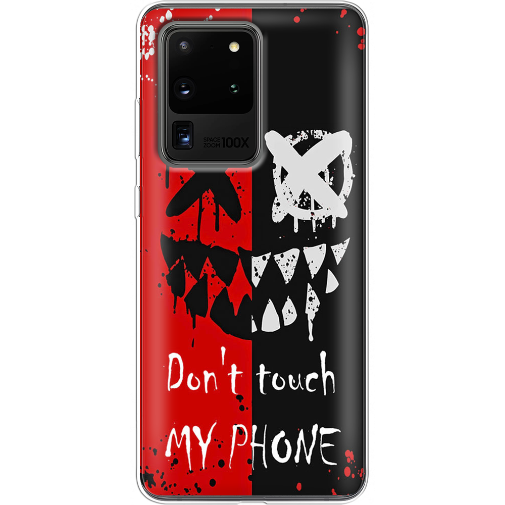 Чехол Boxface Samsung G988 Galaxy S20 Ultra Bad Smile Прозрачный силикон (38878-up2468-38878)