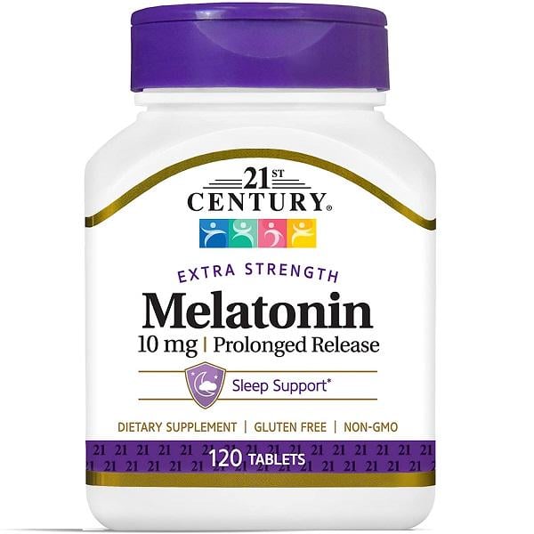 Мелатонін для сну 21st Century Melatonin 10 мг 120 Tabs