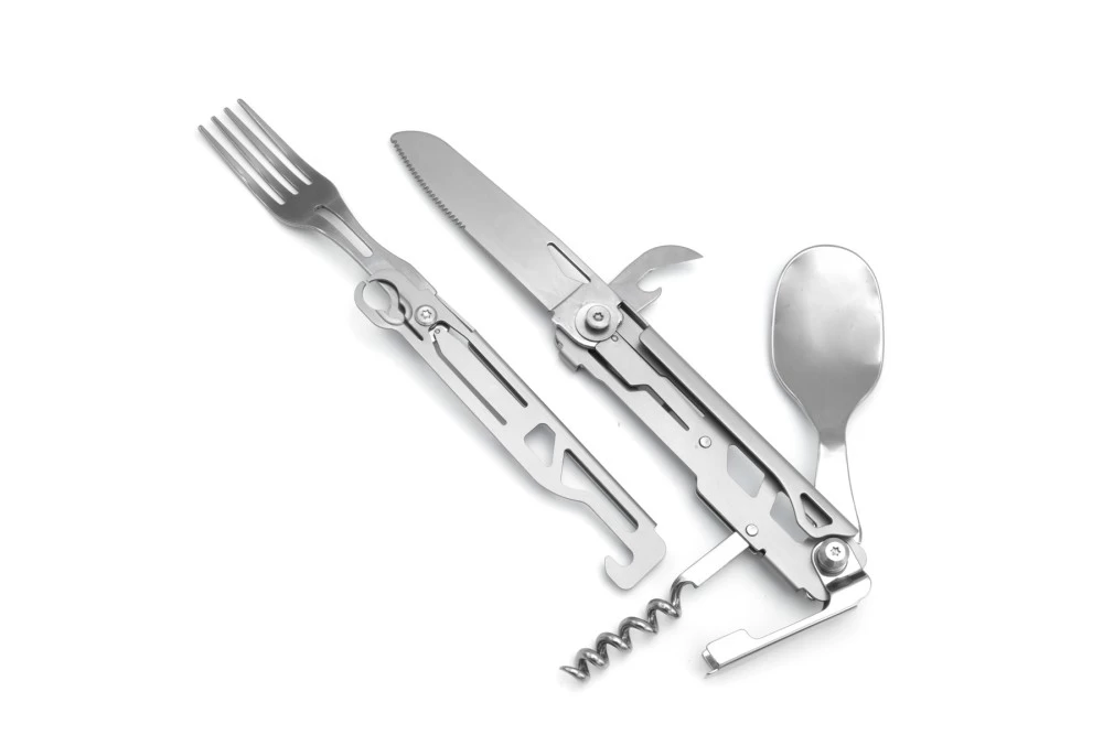 Нож швейцарский многофункциональный Traveler A107G Металлик (373504)