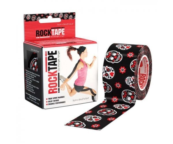 Кинезио тейп RockTape Design 5 см х 5 м Муэрте Кинезио тейп RockTape Design 5 см х 5 м Муэрте