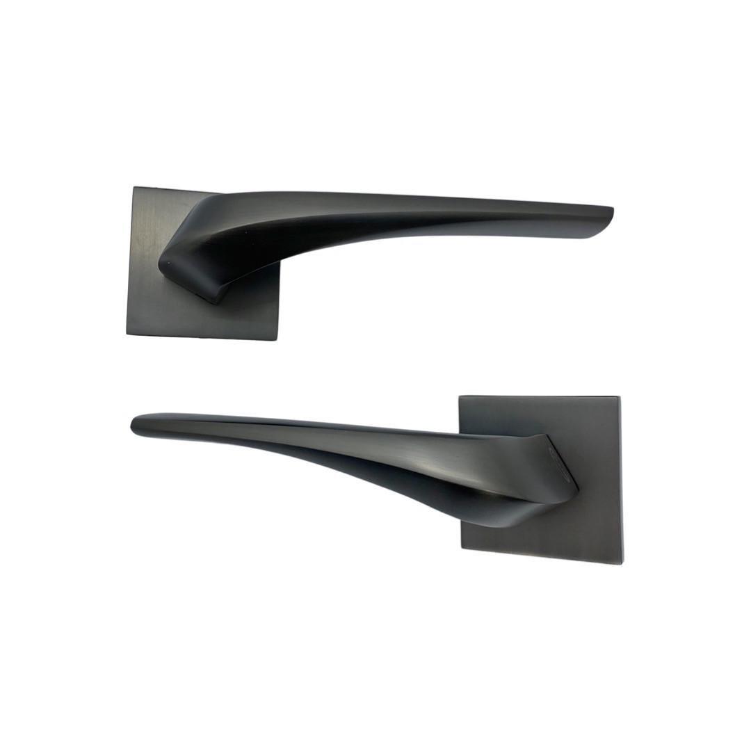 Дверний замок з ручками для дверей Vortex ASL-28 MSB