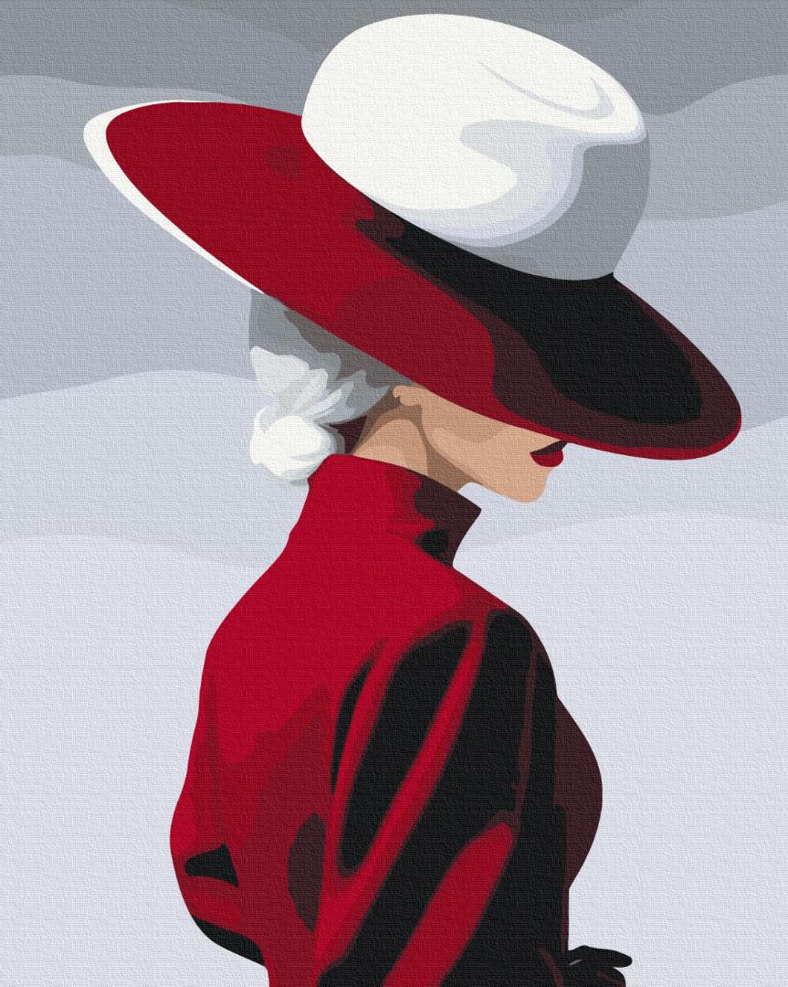 Картина по номерам Brushme Красный бархат 40x50 см (BS53811)