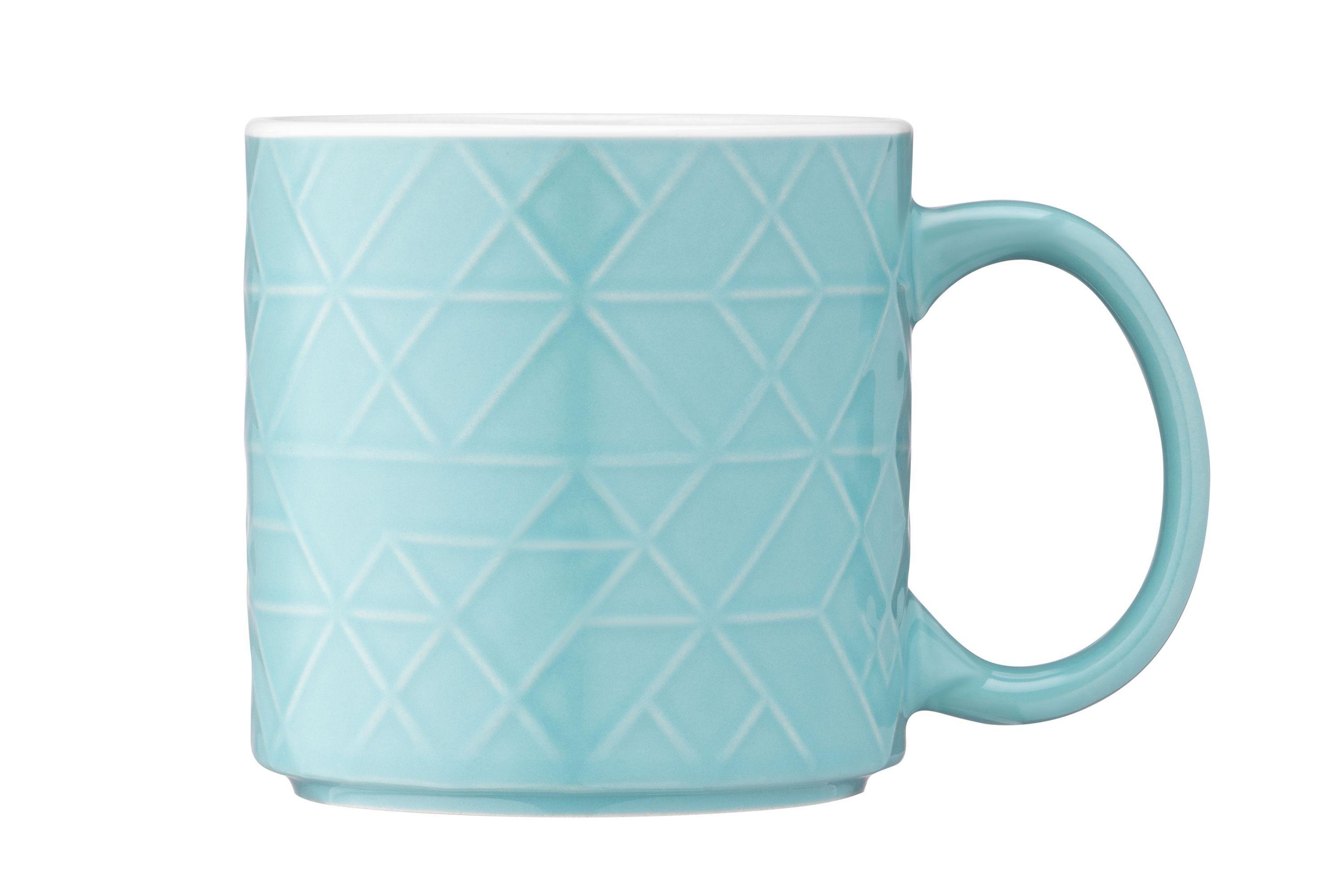 Чашка Ardesto Francesca керамика 360 мл Голубой (ERC-AR3482BL)