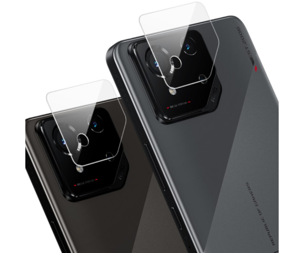  Защитное стекло Tempered Glass 3D на заднюю камеру для Asus Rog Phone 8 / 8 Pro - фото 2