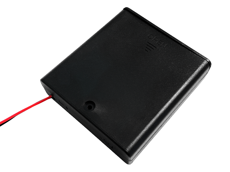 Отсек батарейный TCOM 4 x АА с крышкой и переключателем ON-OFF с проводами (1-0976) - фото 4 Отсек батарейный TCOM 4 x АА с крышкой и переключателем ON-OFF с проводами (1-0976) - фото 4