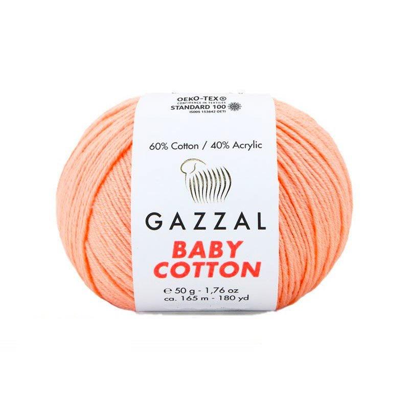 Пряжа Gazzal BabyCotton 3412