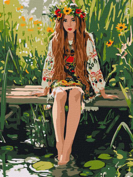 Картина по номерам Ideyka Ожидающие глаза 30x40 см (Id-KHO8616)