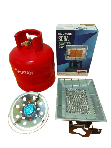 Балон пропан з газовим пальником/редуктором/шлангом 2,9 кВт 15 л 2 м (20079111) - фото 10 Балон пропан з газовим пальником/редуктором/шлангом 2,9 кВт 15 л 2 м (20079111) - фото 10