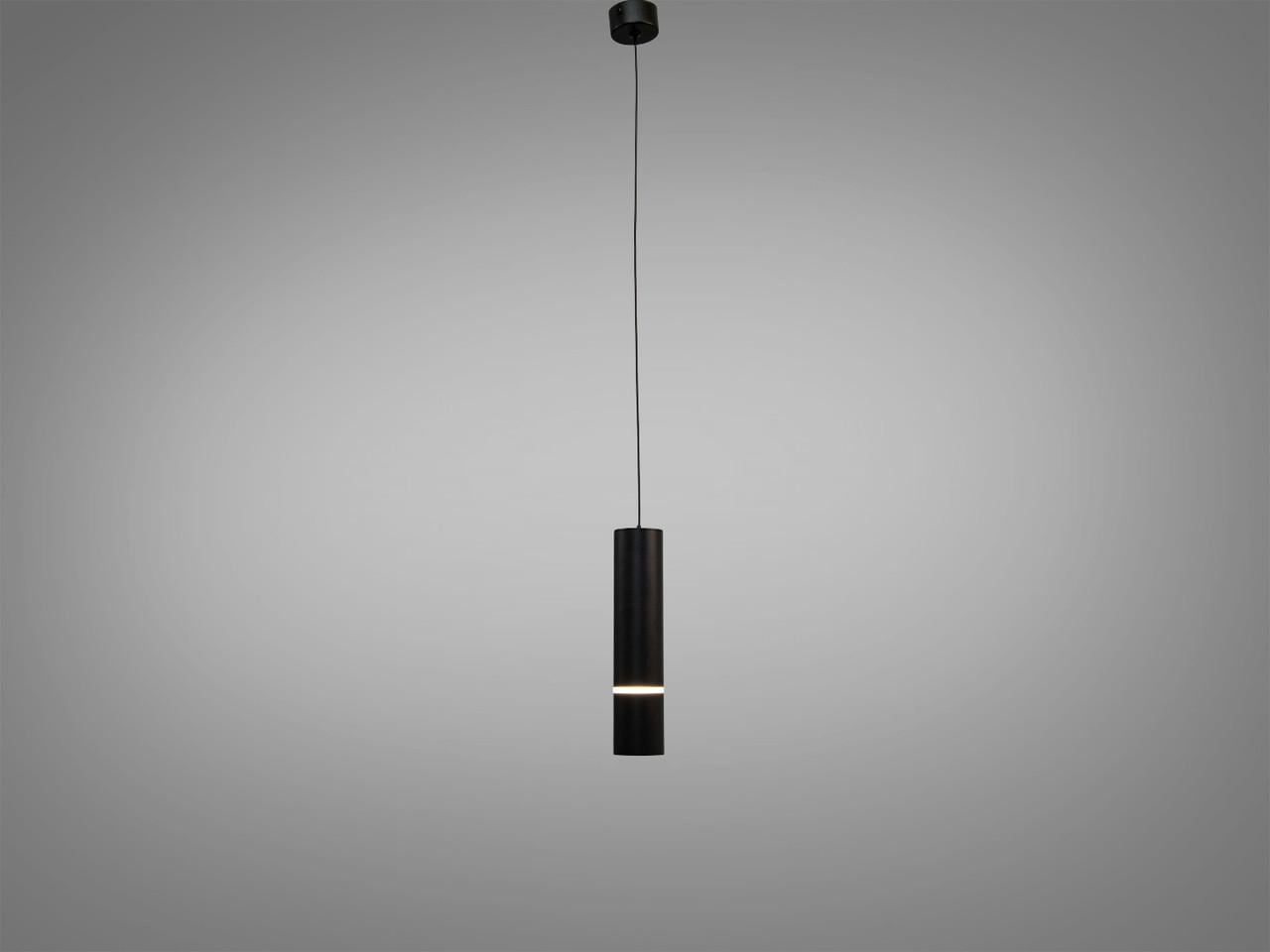 Подвесной светильник тубус для гостиной Diasha PX-20A GU10 Черный (2981144113)