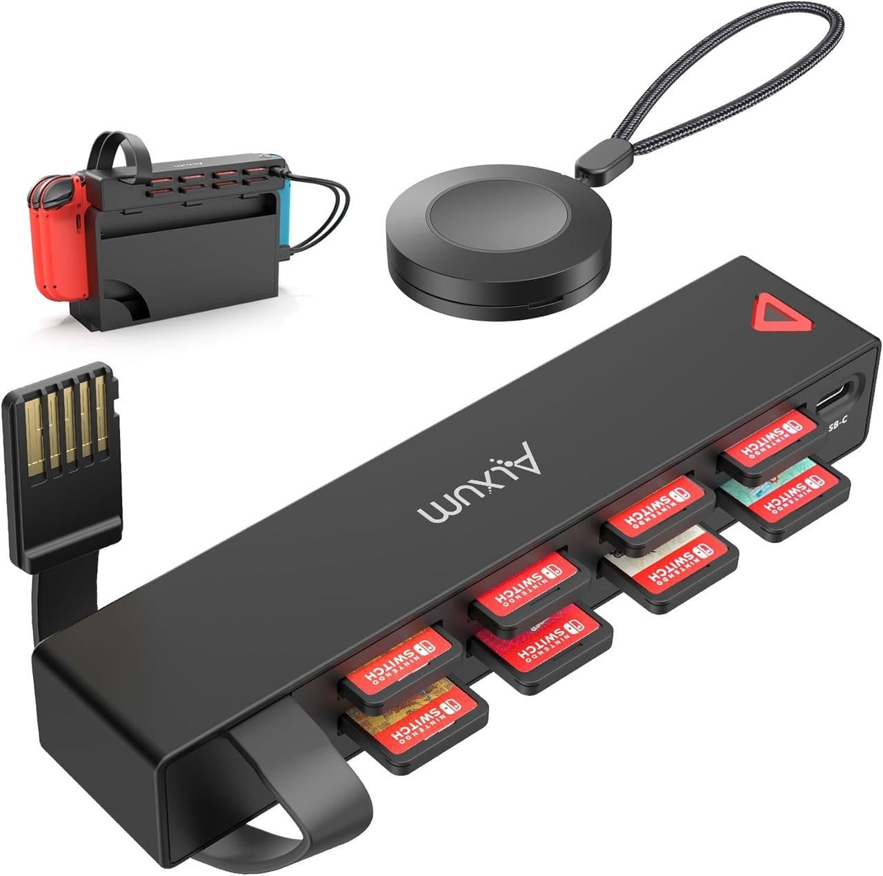 Устройство переключатель игровых карт Alxum Switch Nintendo Switch