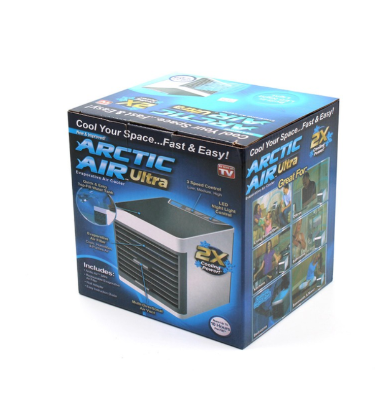 Міні-кондиціонер Arctic Air Ultra з LED-підсвічуванням Сірий (45655-_301) - фото 7