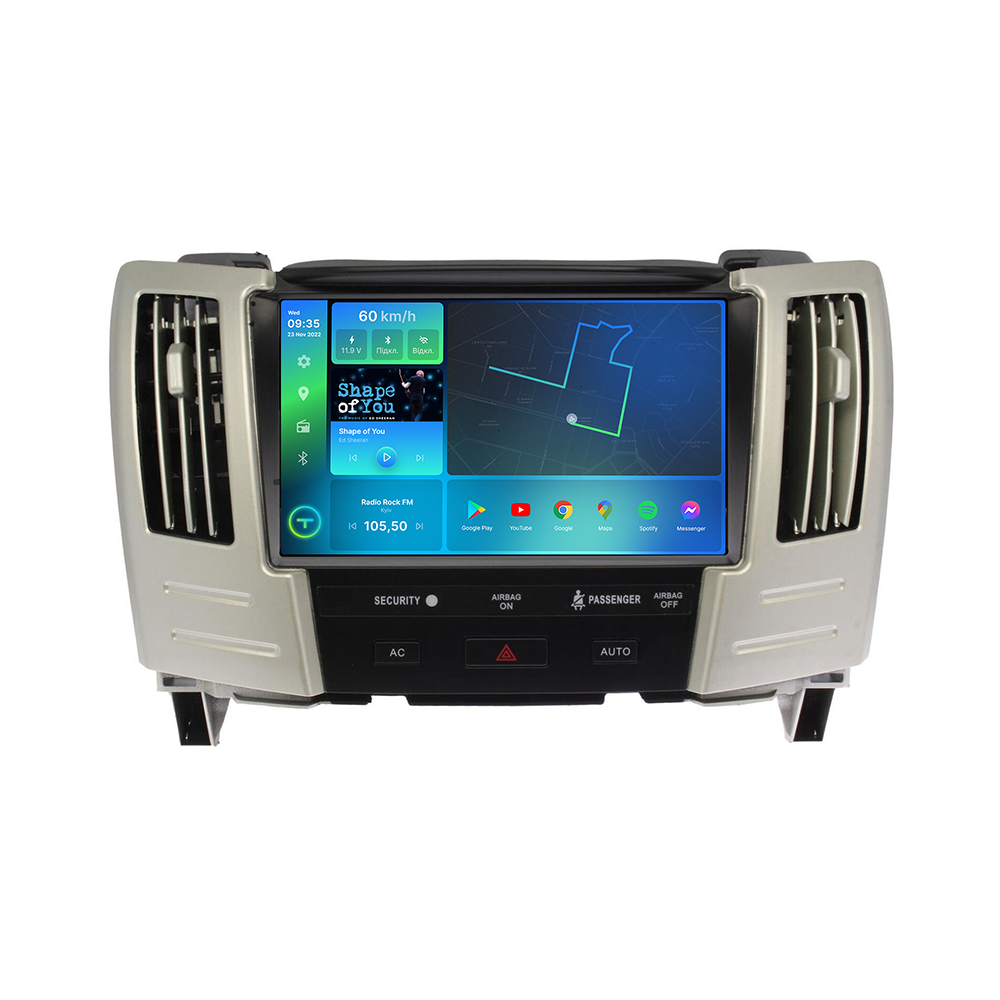 Автомагнитола штатная Torssen F9464 для Lexus RX 2003-2009 г. Base 4G/Carplay/DSP с кнопками 4/64 GB 9" (202302566)
