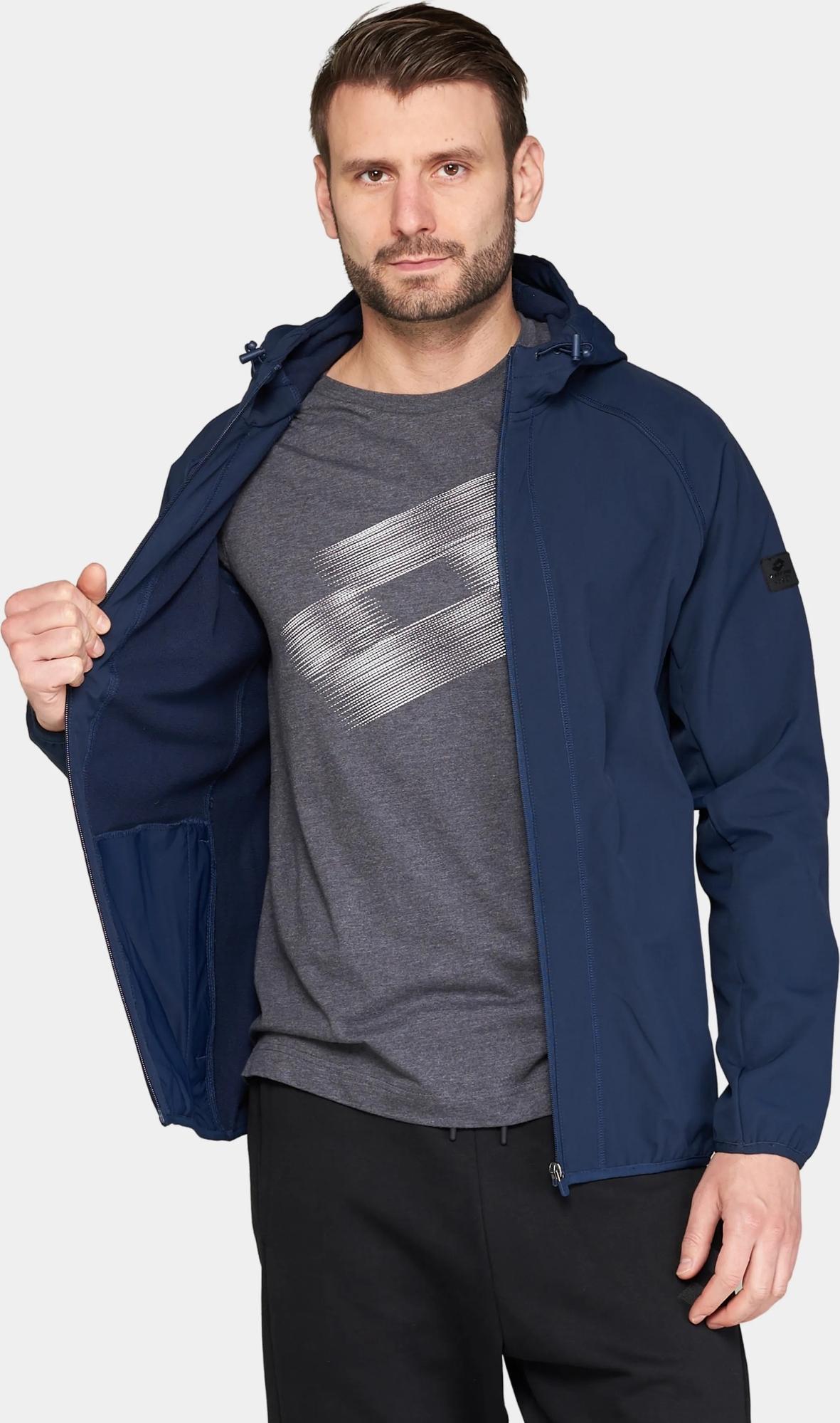 Куртка Lotto JACKET BONDED 220263/1CI L Темно-синій - фото 4 Куртка Lotto JACKET BONDED 220263/1CI L Темно-синій - фото 4