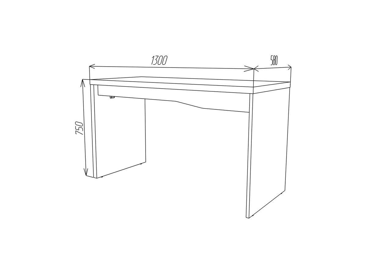 Письменный стол Intarsio Connect C SK Дуб кремона котта/Стоун бежевый (28710929) - фото 3 Письменный стол Intarsio Connect C SK Дуб кремона котта/Стоун бежевый (28710929) - фото 3