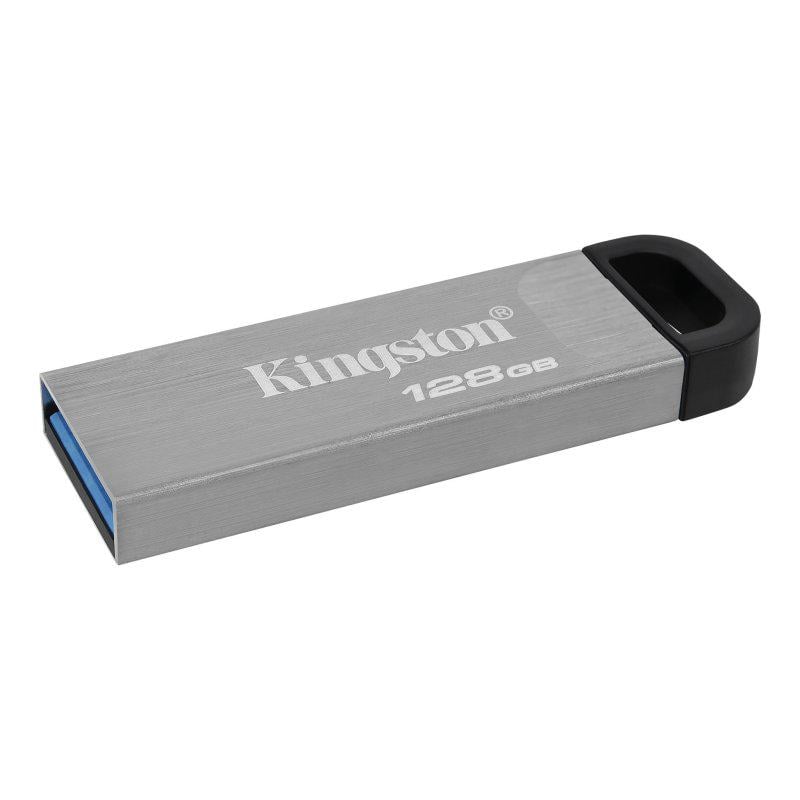 Повербанк Kingston USB 3.2 DT Kyson 128 GB Silver/Black (20441)