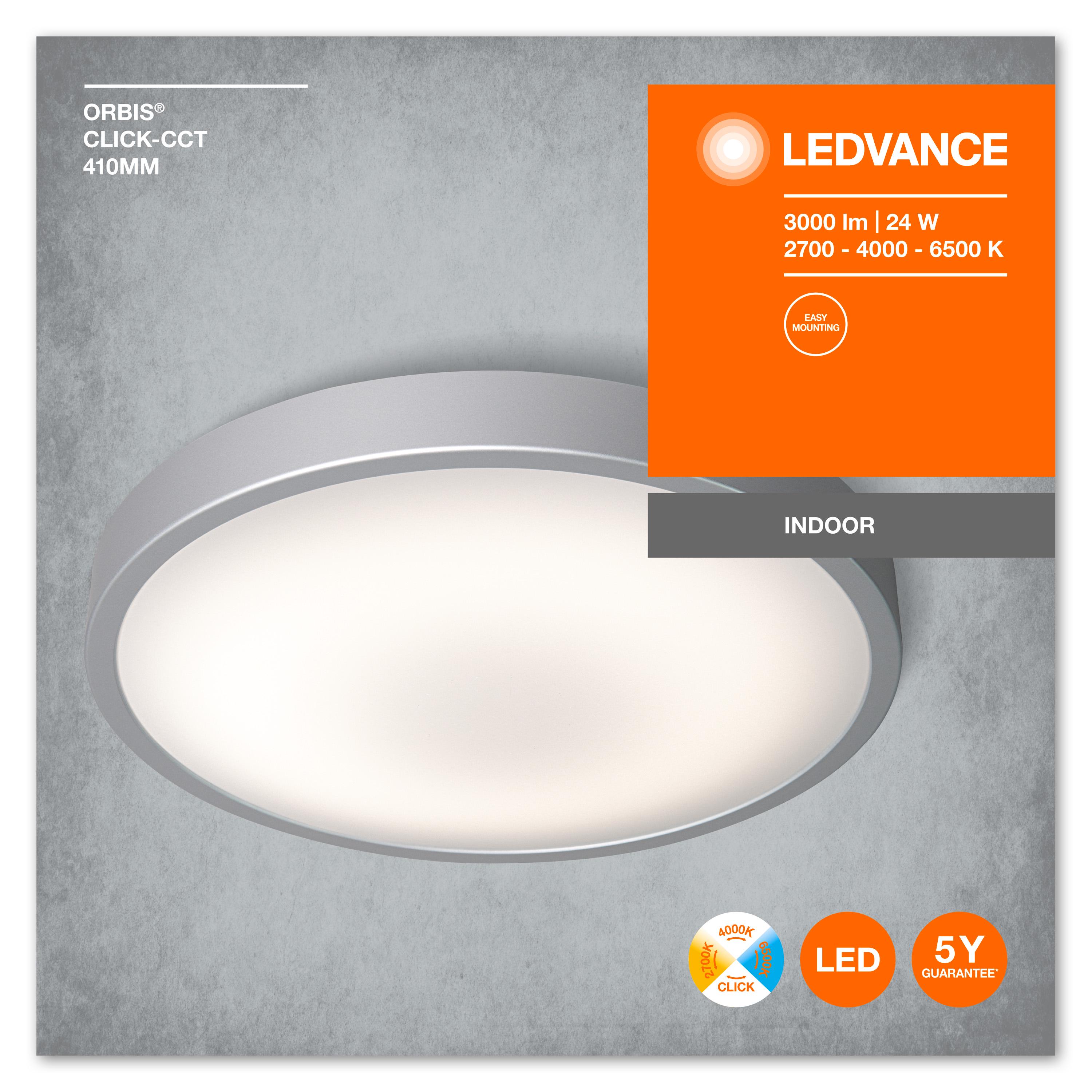 Світильник накладний світлодіодний Ledvance ORBIS CCT 24W 220V 1800lm 2700-6500K dim (4058075651753) - фото 4