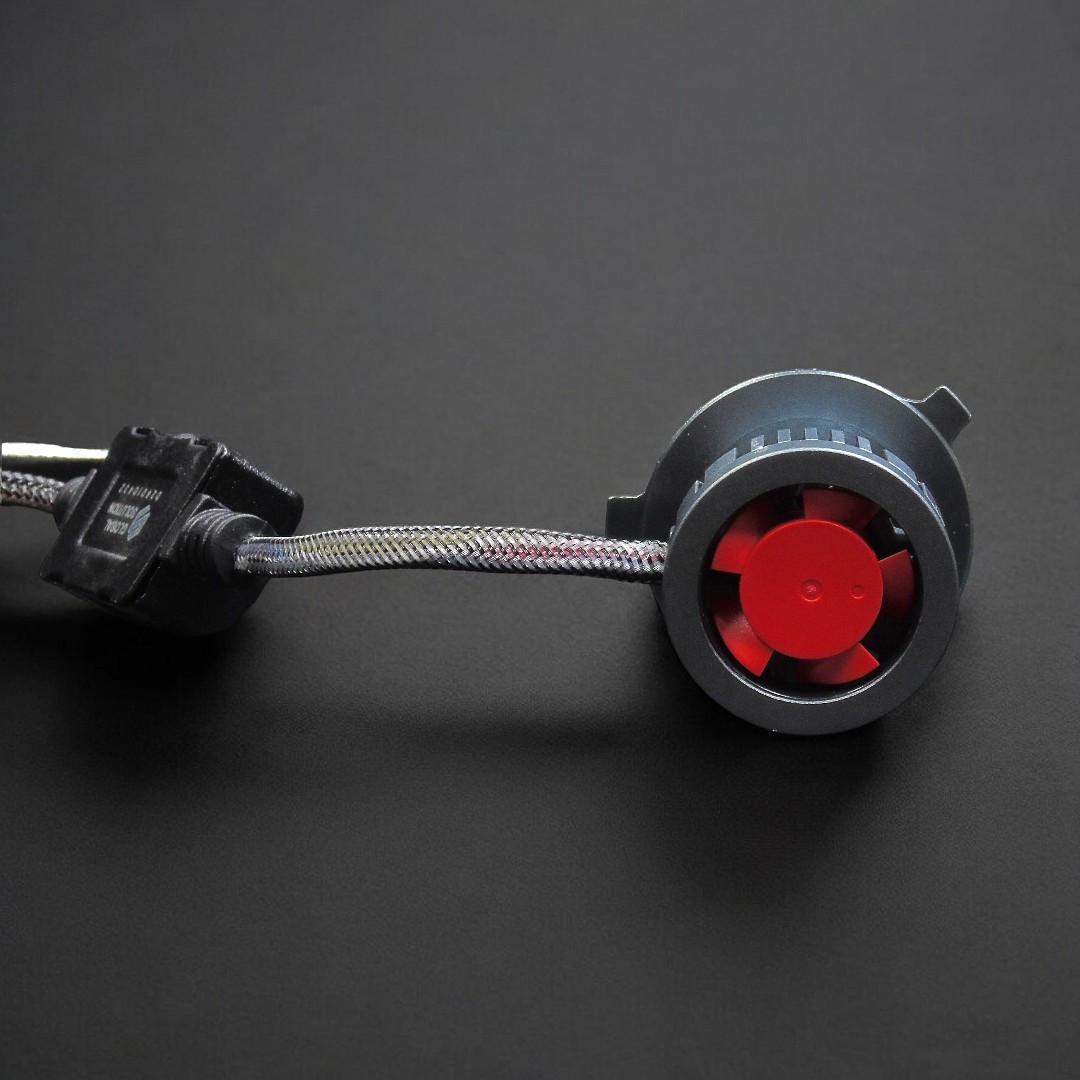 Автомобильные лампы светодиодные Global Solution GS18 H4 55W 10000Lm 6000K 2 шт. (2268028142) - фото 4