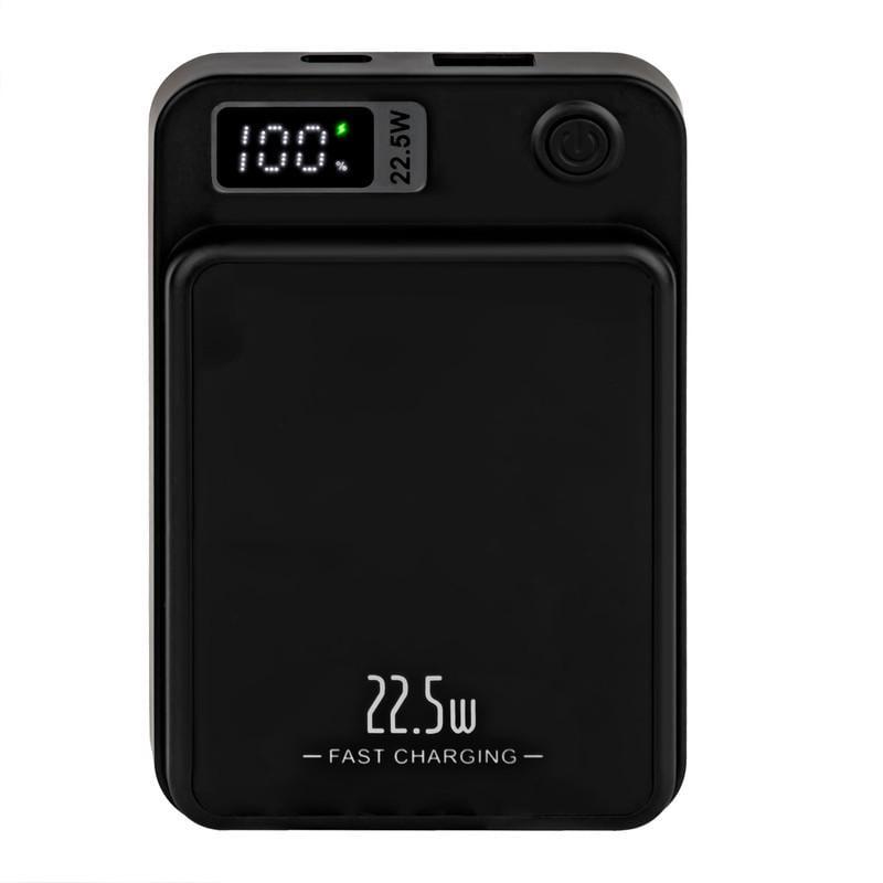Повербанк Aura NRG10W Wireless charging 10000 mAh 22,5W Black