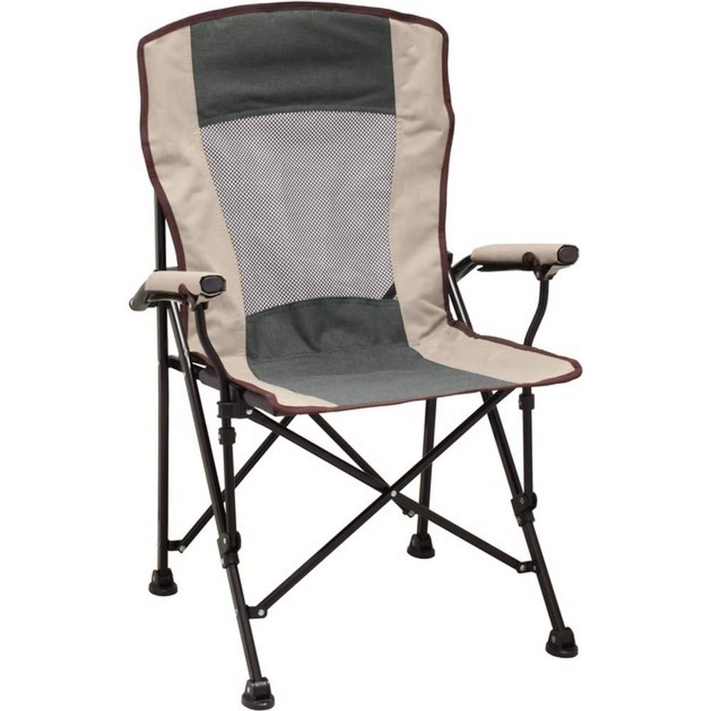 Кресло туристическое складное портативное Time Eco ТЕ-35 SD Серый/Бежевый (4820211101190)