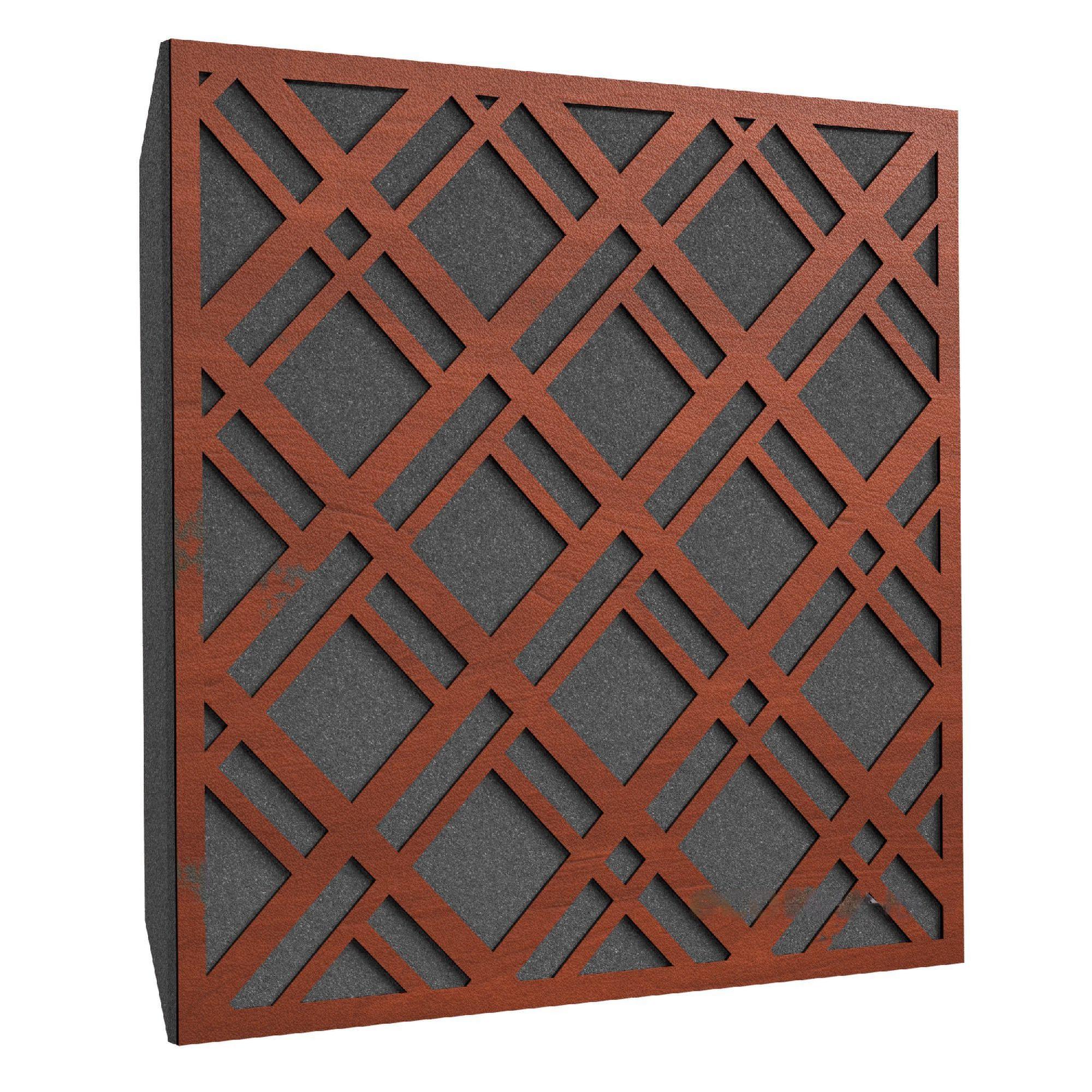 Акустическая панель Ecosound Grille Apple 50х50 см 53 мм Коричневый (1216)